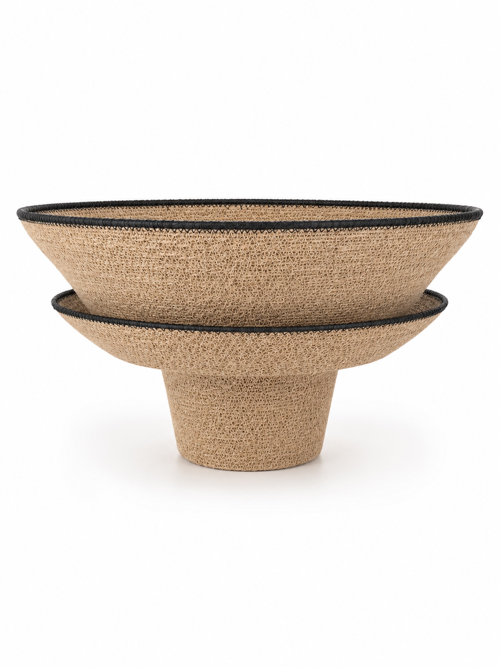 Vaso em fibra natural